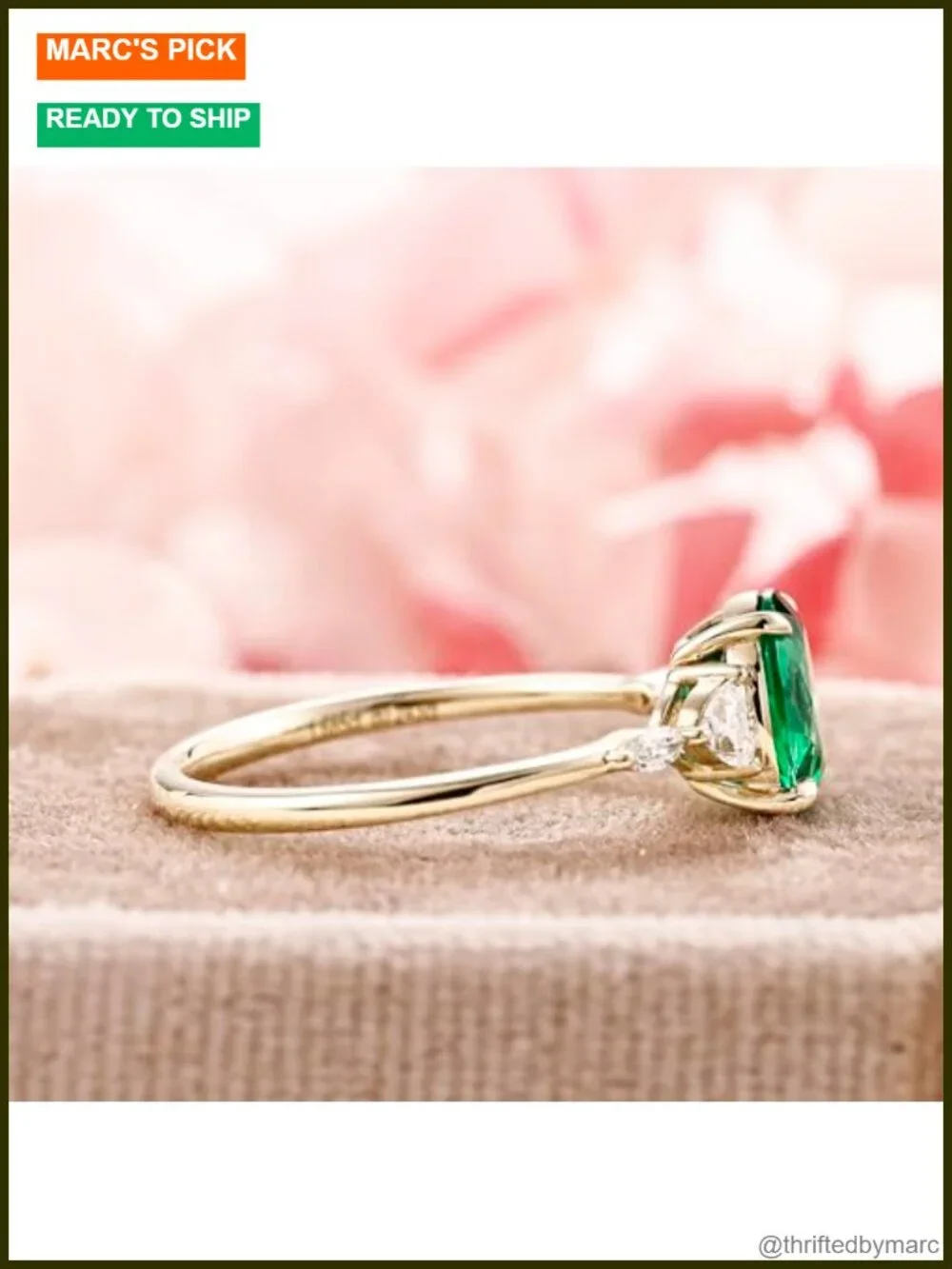 1.5ct Moissanite Oval Engagement Ring 14k Gold Vermeil S925 Silver Wedding